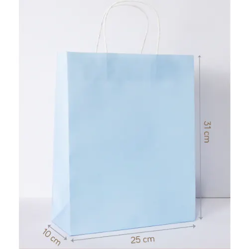Túi giấy Kraft Xanh Ngọc (size M)